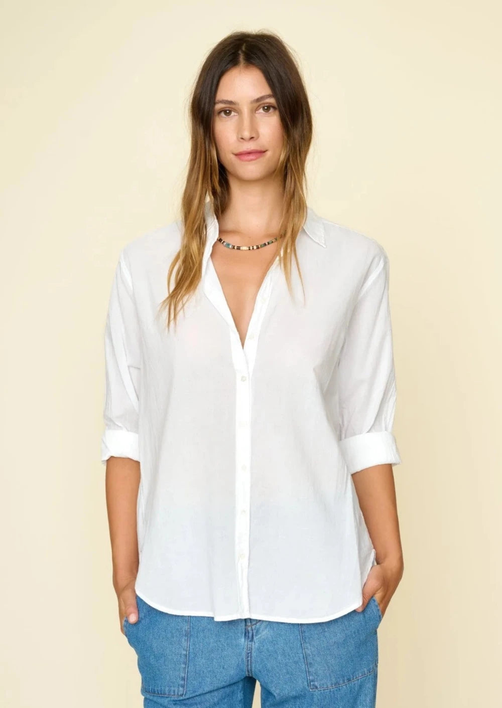 Xirena Beau Shirt | white