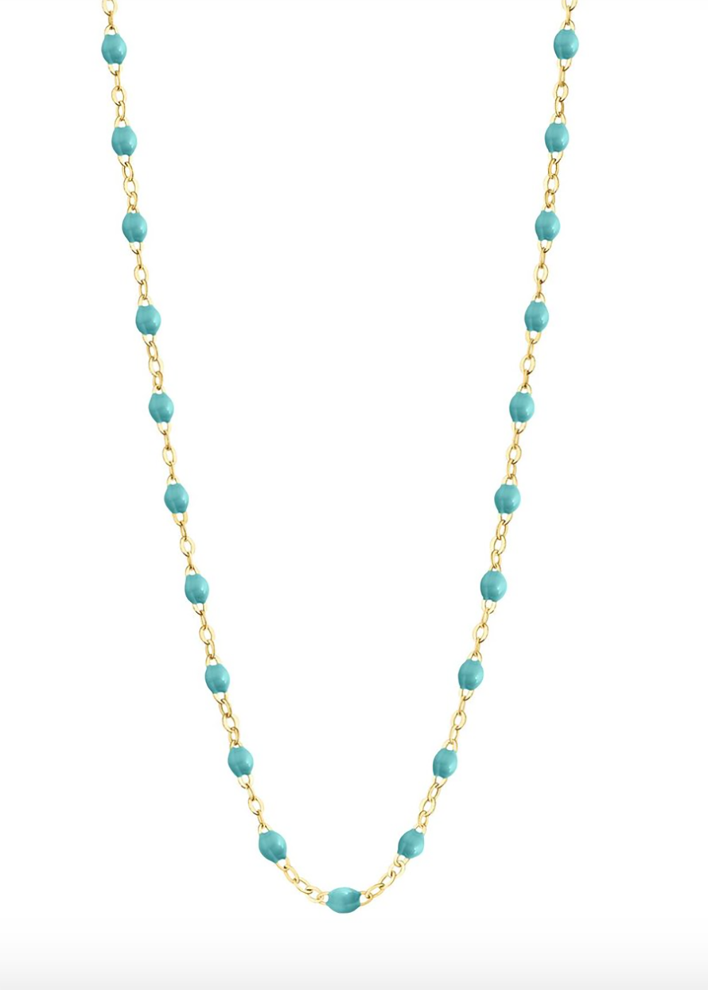 gigiCLOZEAU Jewlery - classic gigi necklace |Turquoise Green|