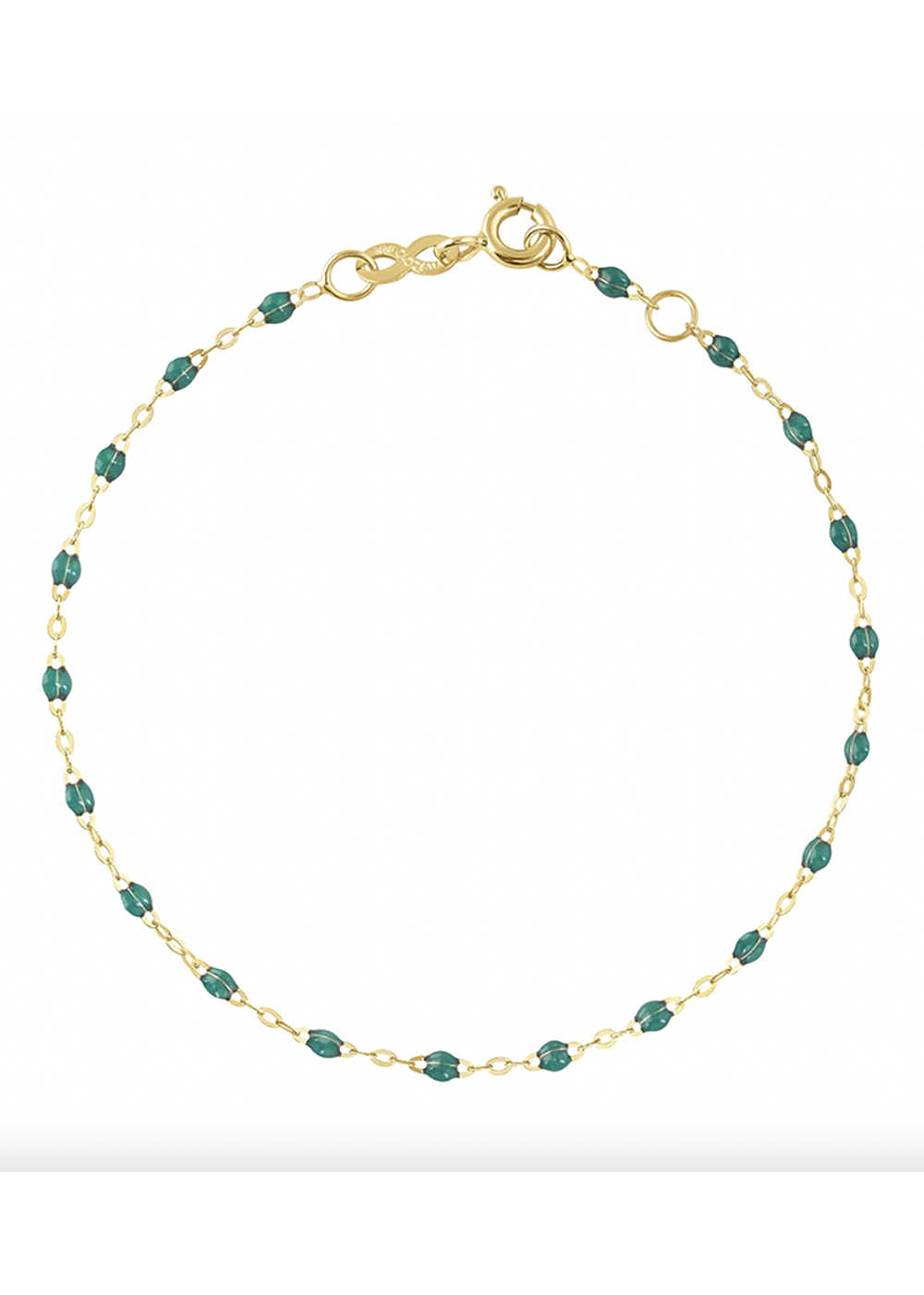 gigiCLOZEAU Jewelry - classic gigi bracelet Emerald |18k gold
