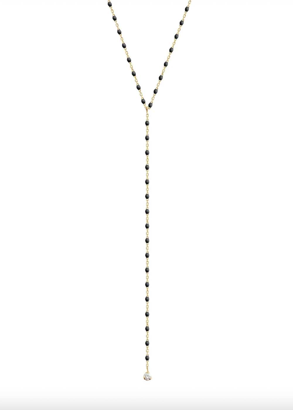 gigiClozeau Party necklace with Diamond |Black|