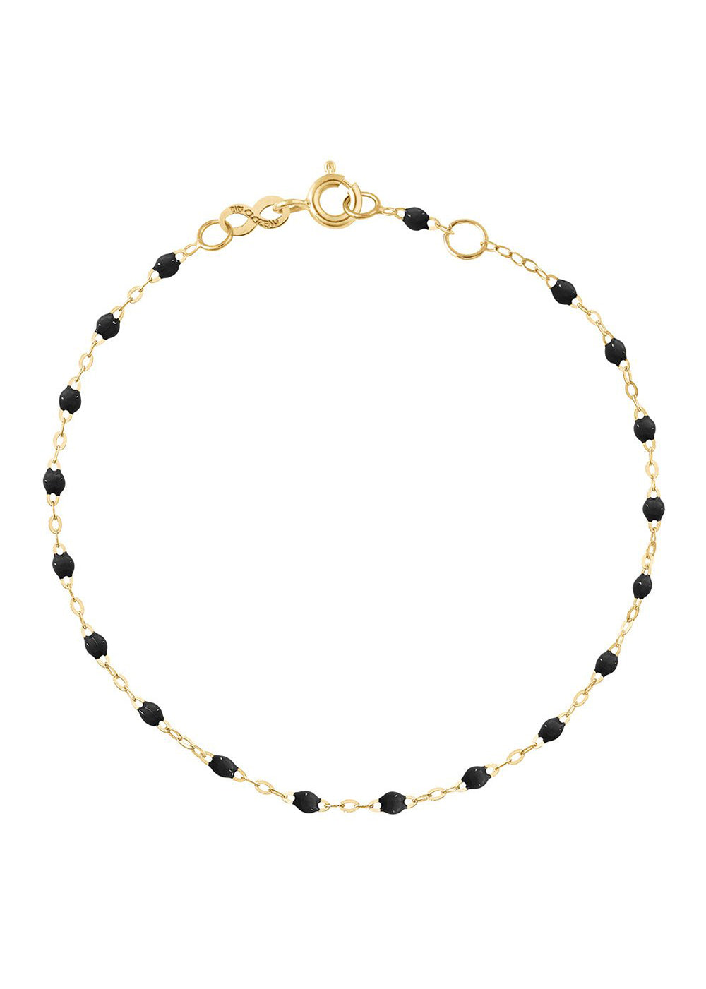 gigiCLOZEAU Jewelry - classic gigi bracelet black | 18k gold