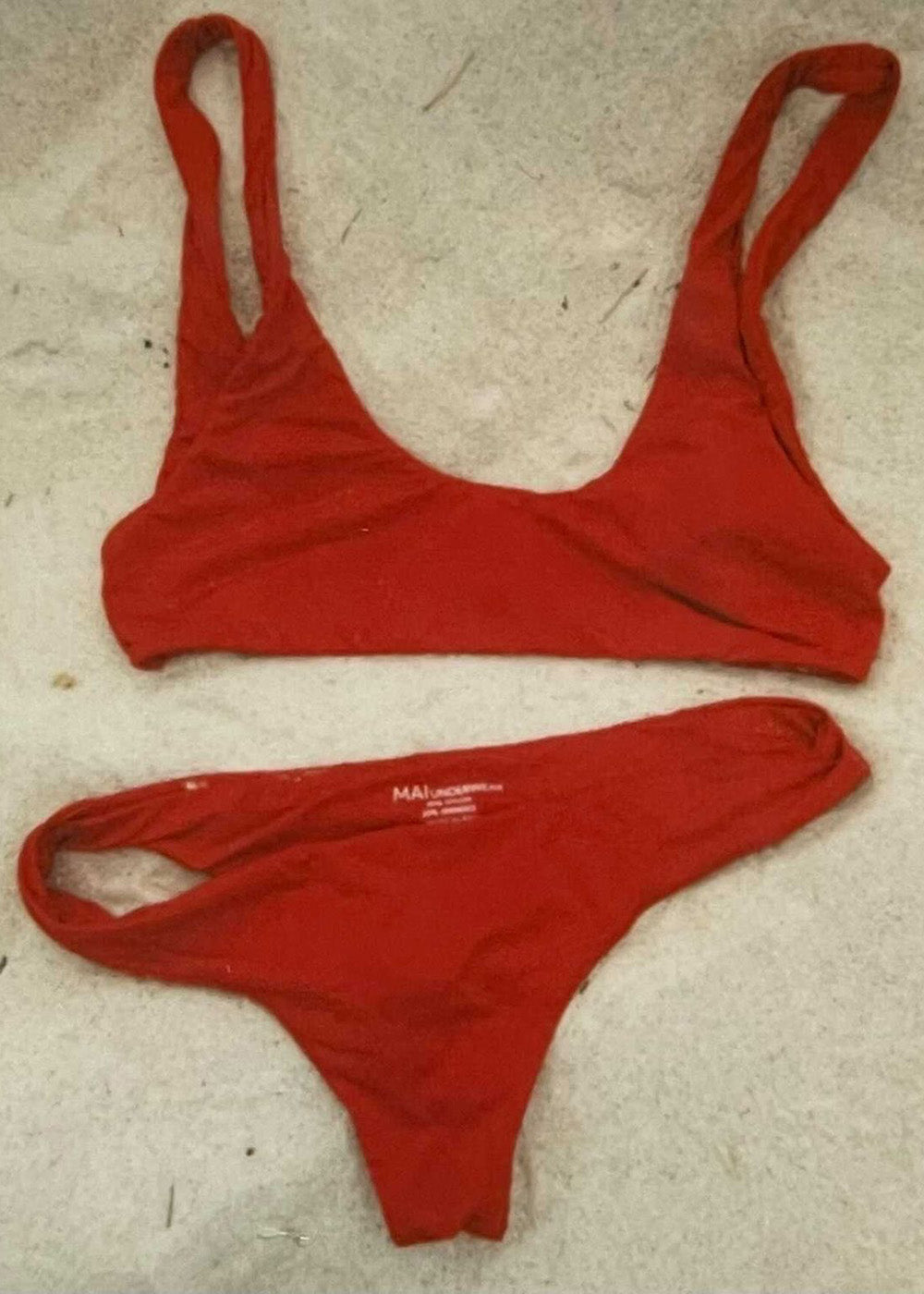 Mai Underwear Summer Deluxe Bonita Bottom |Red|